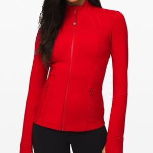 NWT Lululemon Define Jacket Red